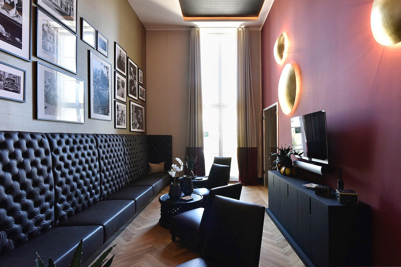 Clublounge im Sophienpalais in Hamburg Harvestehude