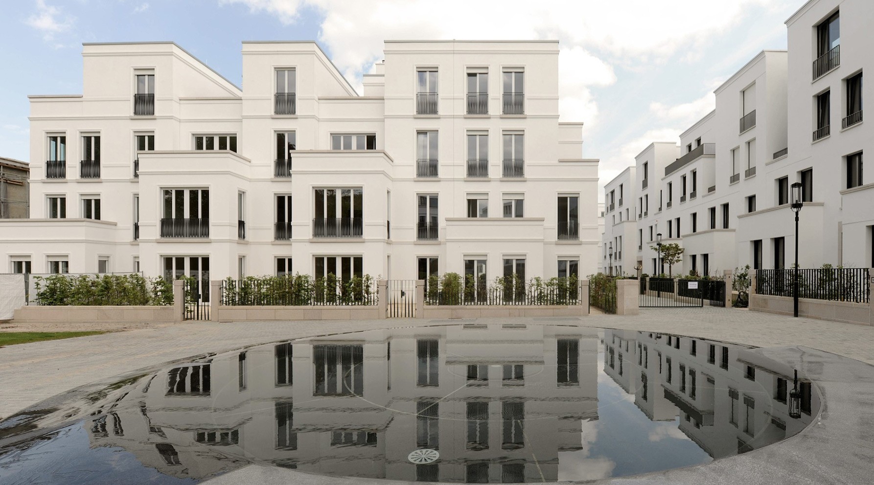 Townhouses in den Sophienterrassen in Hamburg Harvestehude